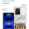 Cnco Boys Pop Phone Case For Redmi Note 14 15 Pro 5G 13 12 Pro Plus 11 11T 11E 11S 10 Pro 10S 9 9S Cover Cell Clear TPU Capa Com