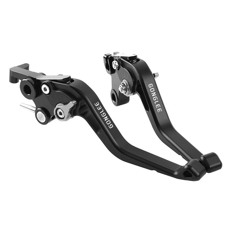 

Short Brake Clutch Levers Handle Levers for CFMOTO 700CL-X 700CLX Heritage/Adventure 2021-2023 черный серый