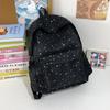 Schoolbag Japanese New 1011 Preppy Style Beautiful Girl Backpack, High Appearance Starry Soft Girl Schoolbag for Middle and High School Students