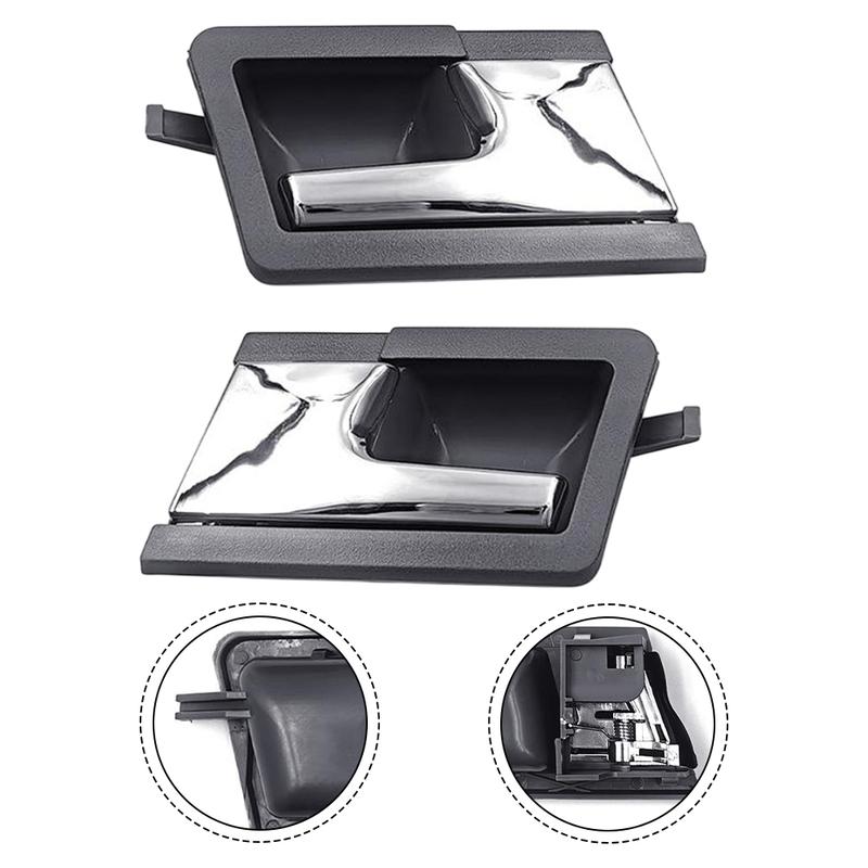 Plastic Interior Door Handle Replacement for Transporter T4 Front Right or Left 1990 To 2003 Models 701837020 7D0837019A