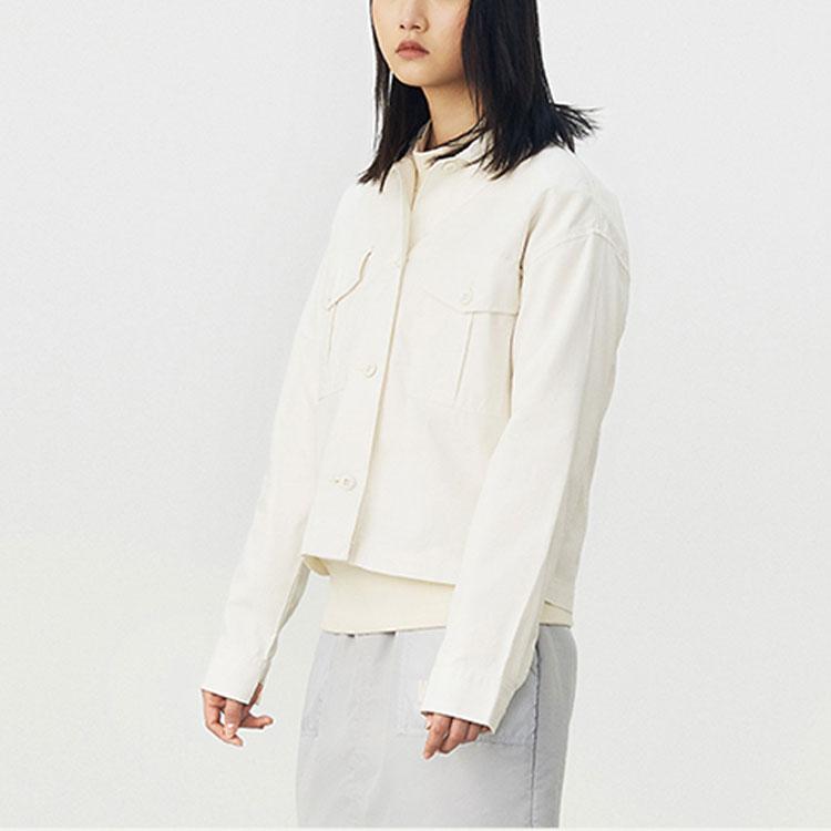 Vans Outdoor Casual Work Style Jacket Women jackets Off-White VN0A5ARFFS8