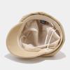 Korean Style Newsboy Hat With Round Crown And Cotton Material For Winter Outdoor Use