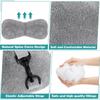 Adjustable Strap Neck Support Pillow Versatile Waist Support Pillow New Car Headrest Cushion  Sleep