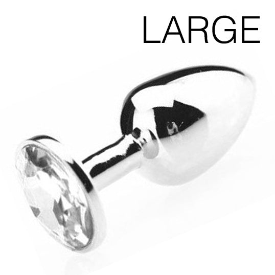 Plug Bijou Spolly Diamant 8.5 x 3.9 cm Large - Generique - Anal Play