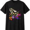 Swallowtail Butterfly Nature Mens Womens T-Shirt Unisex Novelty Gift Tee Funny