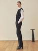 Acud Slim Bootcut Pants_Black