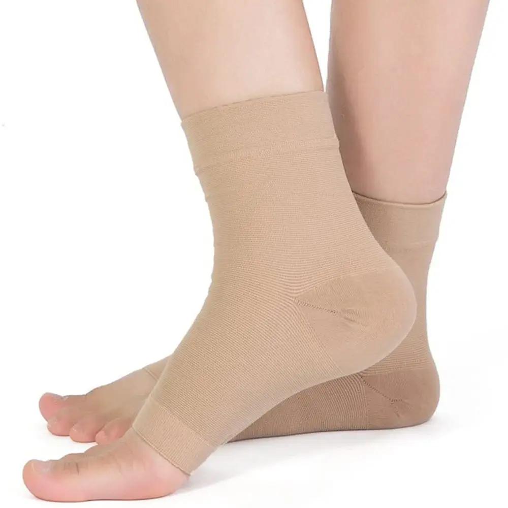 1Pair Ankle Brace Compression Support Sleeve,Medical Ankle Compression Socks for Plantar Fasciitis,Ankle Swelling,Arch Support