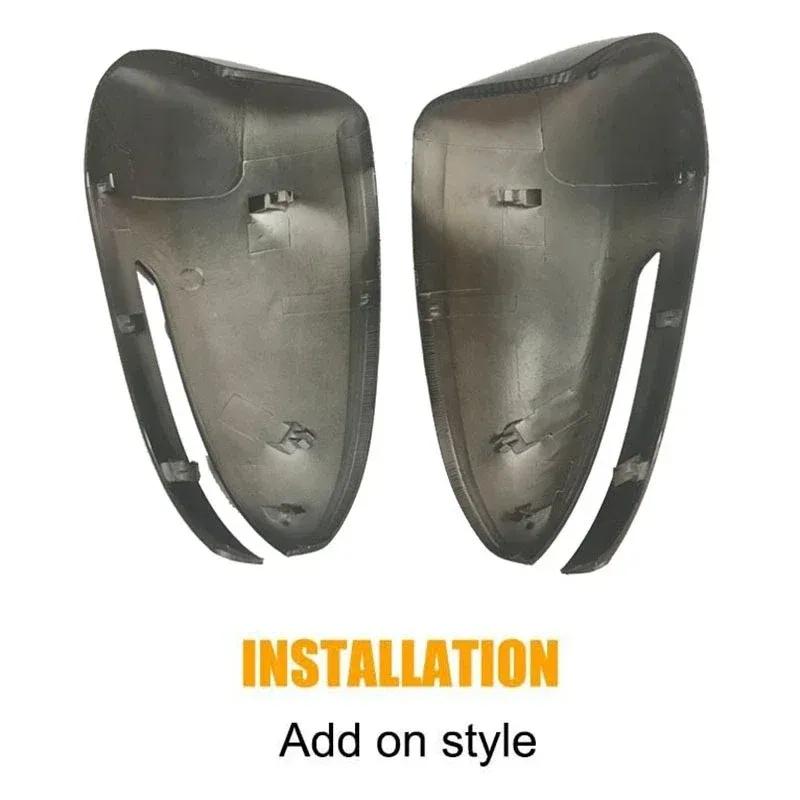 For KIA K5 Optima 2011-2015/ 2016- Car Rearview Side Mirror Cover Wing Cap Exterior Door Housing Shell Trim Frame Sticker