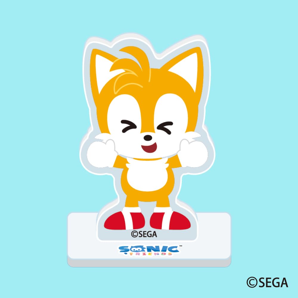 SEGA Fave SONIC FRIENDS Acrylic Stand Assorted BOX 1BOX 15 15 types in total & = pieces,