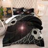 Football Sports Home Textiles Digital Printing Bedding Fat Quilt Cover Three-piece Set