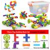 Interlocking Water Pipe Building Blocks: Early Education Puzzle Toys for Kids