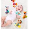 Cute Animals Ring Bells Cute Baby Laughing Teething Toy Handheld Plush Doll Baby Toy Educational Calming Bedtime Bell Halloween Gift Christmas Gift