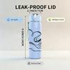1PC Hand Holding Heart Love Pattern 750ml Color Plastic Sports Water Bottle Leakproof Flip Straw Lid Suitable for Sports Office Home Use