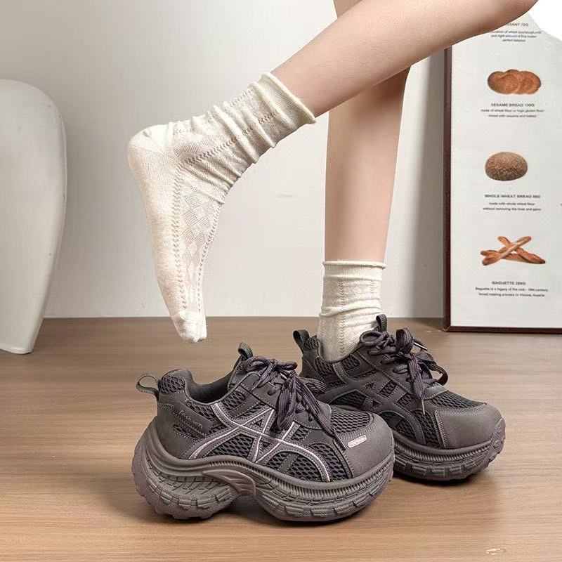 

New Style Women s Shoes - Versatile Sports Shoes, Thick-soled Shoes, Dad Shoes 40 фіолетовий