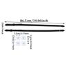 2pcs Adjustable TV Safety Straps, No Drill TV Safety Straps, TV Safety Bonding Straps For Baby Protection