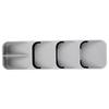 Spoons Knives Forks Storage Box Kitchen Drawer Tableware Cutlery Organizer AccessoryGray