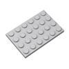 50g/15PCS 3032 Building Blocks Thin Figures Bricks 4x6 Dots 12Color Educational Creative Compatible With Brand Toys for Children