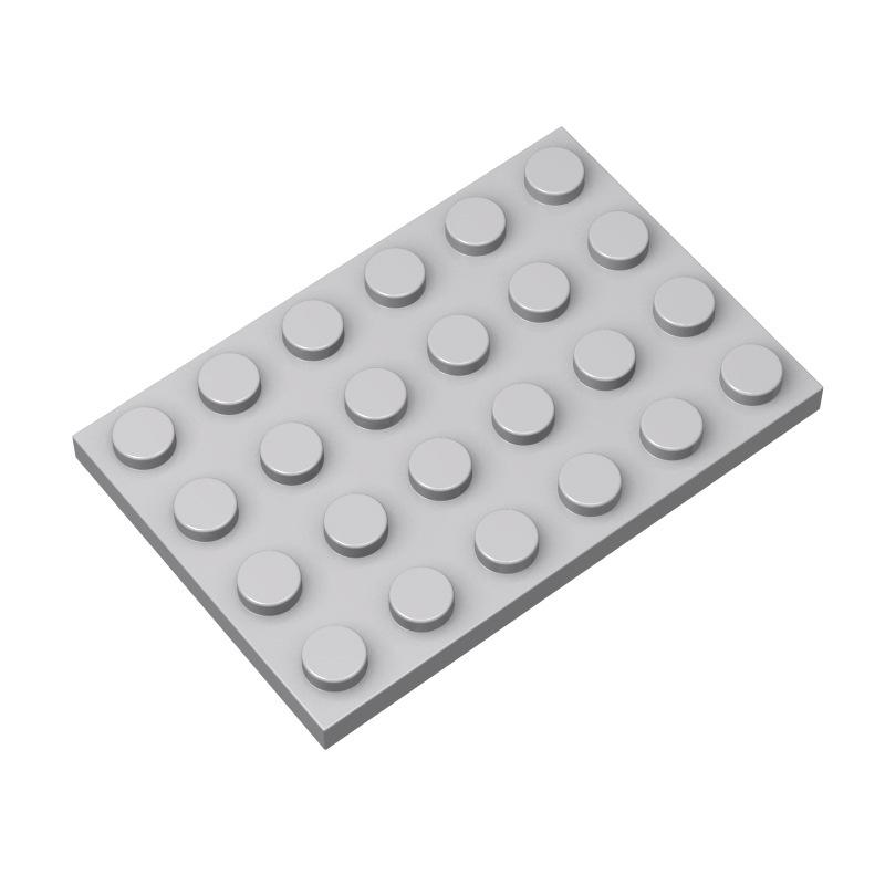 

Non-Toxic 50G/15Pcs 3032 Building Blocks Thin Figures Bricks 4X6 Dots 12Color Educational Creative Compatible With Brand Toys For Children 50g-15pcs
