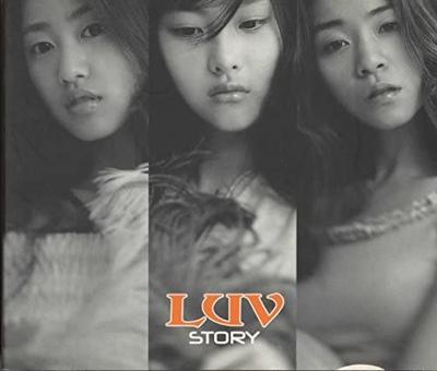 CD LUV (KOREAN FEMALE TRIO IDOL) - Luv 1st Album Luv Story [Rare Editi YWRCD039 South Kore Pop Used