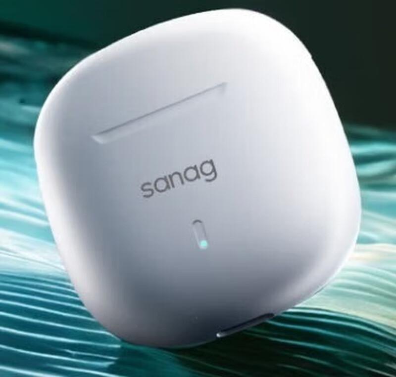 SANAG T11 Wireless Half-in-Ear Bluetooth Earbuds with Spatial Audio