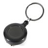 Retractable Pull Badge Reel Lanyard Holder Reels Recoil Belt Key Ring Chain Clip