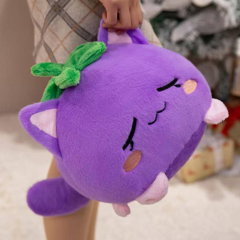 Latest Fruit Cat Doll Kawaii Stuffed Plush Toy Handmade Doll Cartoon Anime Cute Gift for Children's Birthday Doll Christmas