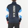Nike Stand Collar Spliced Colorblock Training Fitness Jacket Men Outerwear Dark-Blue AJ5322-451