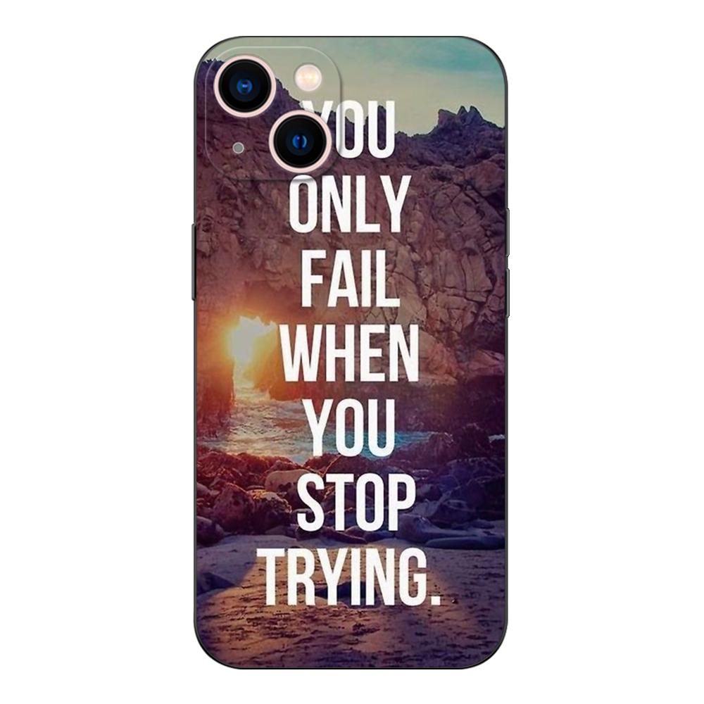 

Black Tpu Case For OPPO A11S A15 A15S A16 A16S A16K A16E K3 K10 K9S ACE2 5G Life Phrase Quotes OPPO ACE2 5G