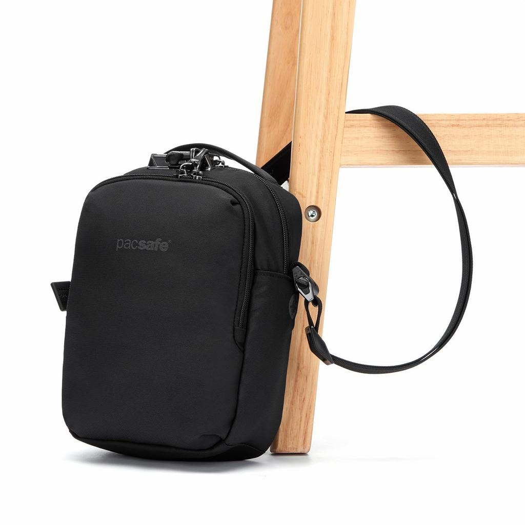 Pacsafe V Companion Crossbody Shoulder Bag (12970377130000) In Black