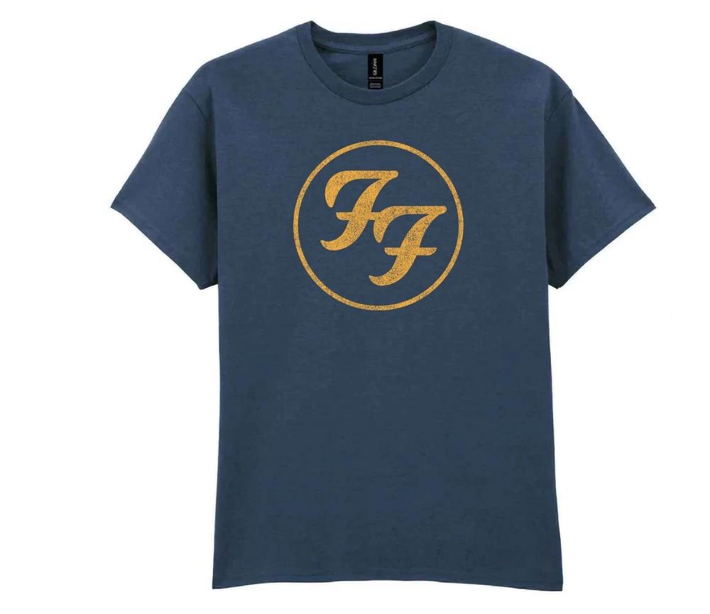 F FIGHTERS Blue Dusk TShirt ultra cotton  Alternative rock music concert Tee XL