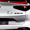 AAACP1 Car Aluminum Badge Body Decor Sticker For Alfa Romeo Italy Giulietta GT 159 147 156 Mito Brera Giulia F1 Stelvio Volante Clover
