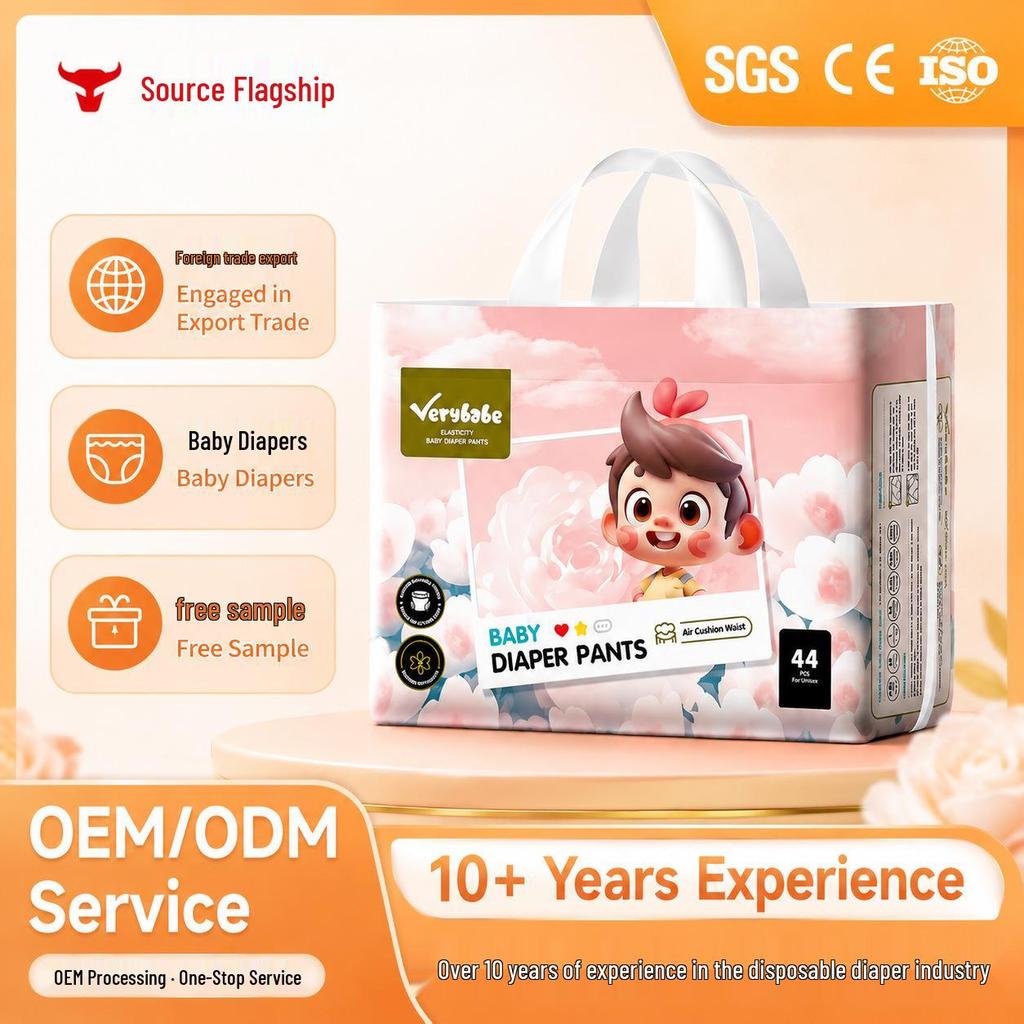 Custom OEM/ODM Disposable Baby Pull-Up Diapers for Kazakhstan & Russia