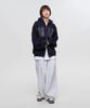SLOW RECORD HOUSE One-Pleat Sweatpants_White Melange
