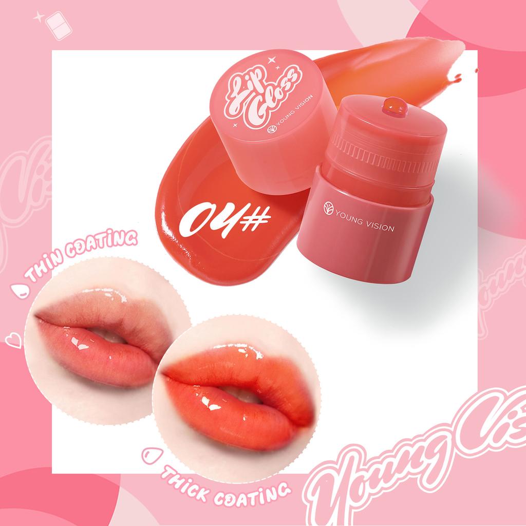 YOUNG VISION 1-teiliger Twist Lipgloss Moist Moist Color Lipgloss Lippenöl