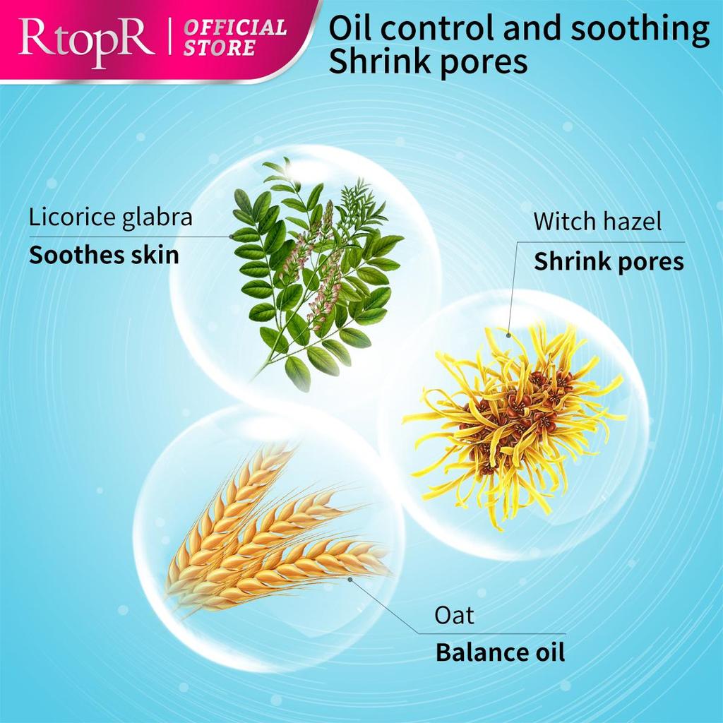 RtopR Glycyrrhiza Face Pore Repair Serum Collagen Face Anti Wrinkle Whitening Cream Oil Control Hydrating Effective Shrink Pores