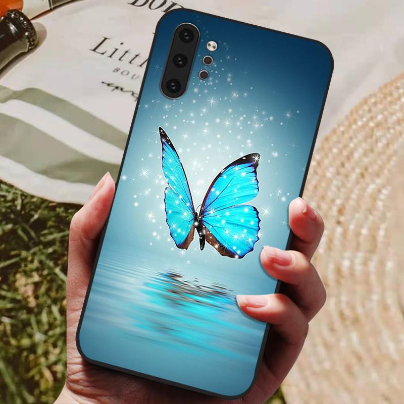 Pro Samsung Note 10 Plus Pouzdro Silikonový Zadní Kryt pro Samsung Galaxy Note 10 Plus Note10 Pro Pouzdro Note 10 + Ochranné Fundas