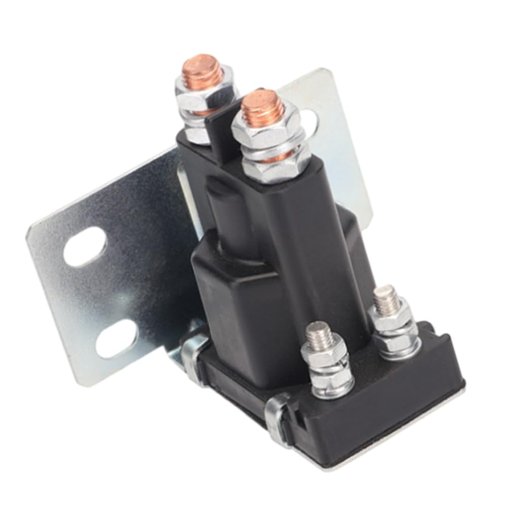 Riloer Solenoid Starter Relay, 1 PC Car 12V DC Starter Solenoid Relay Switch with 4 Terminals, Compatible with Cushman GT-1 and GT America from