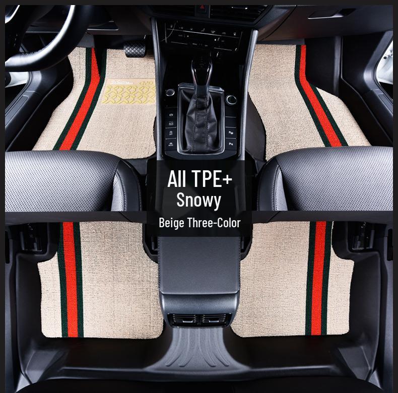 Zhonghua H530 2011-2018 Non-Slip Wear-Resistant TPE Car Floor Mats