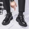 Mode Leder Herren Freizeitschuhe Atmungsaktiv Handgefertigt Herren Business Schuhe Klassische Schwarze Schuhe Flats Herren Anzugschuhe Mokassins