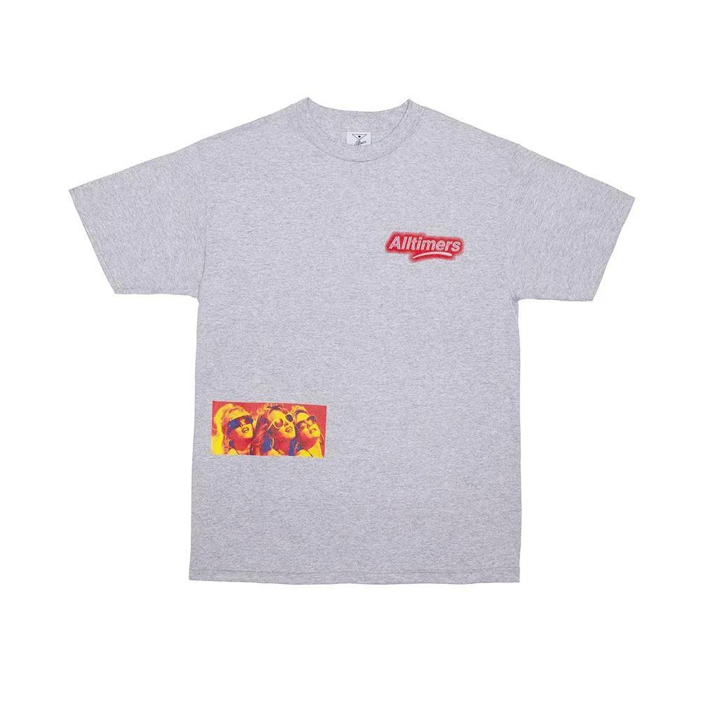 Alltimers Skate Streetwear Girls in Shades Men s Heather Grey Tee Tshirt 4XL