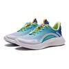 Li Ning Kids Cool Non-Slip Shock Absorbing Durable Breathable Low-Top Sports Casual Shoes Men Shoes Blue YKCS046-7