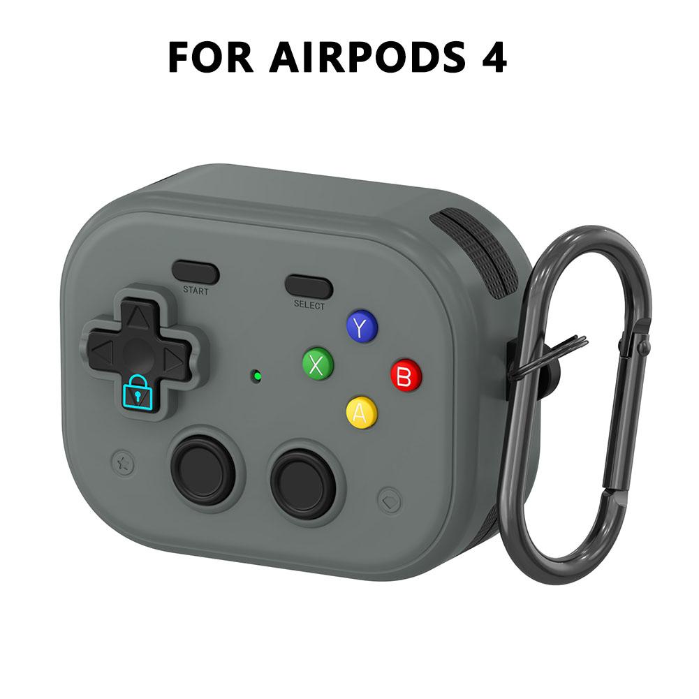 3D Game Console Protective Case For AirPods Pro 3 Cases Cover Liquid Silicone Design Earphone Protective Case With Cleaner Kit