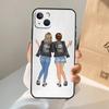 Girls Bff Best Friends Forever Always Case For IPhone 18 17 Air 16 15 14 13 12 11 Pro Max 12 13 mini 15 16 Plus 16e Cover Coque