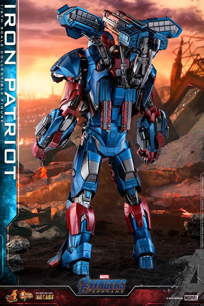 [Movie Masterpiece DIECAST] "Avengers: Endgame" 16 Scale Figure Iron Patriot