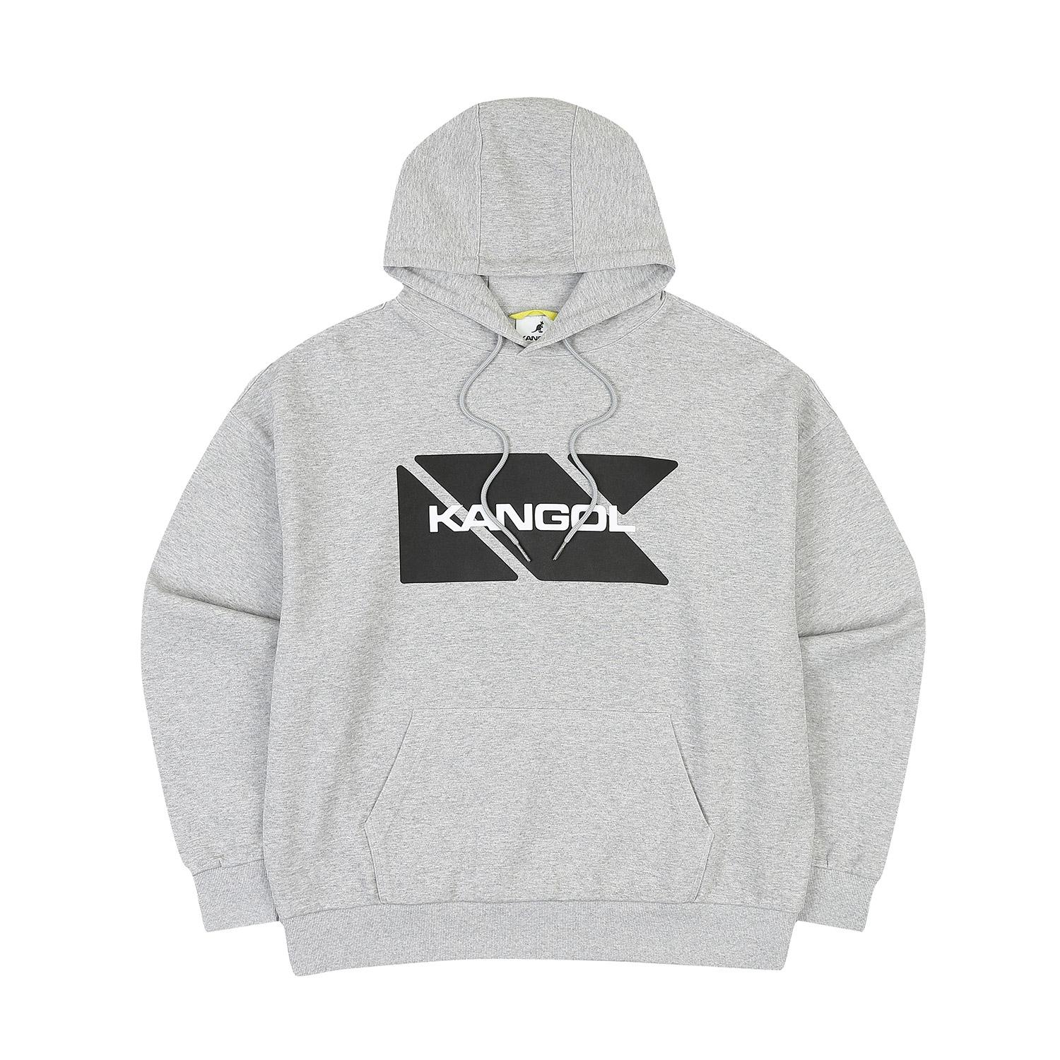 Kangol Crs Basic Hoodie 9003 Melange Grey Melange Grey/L