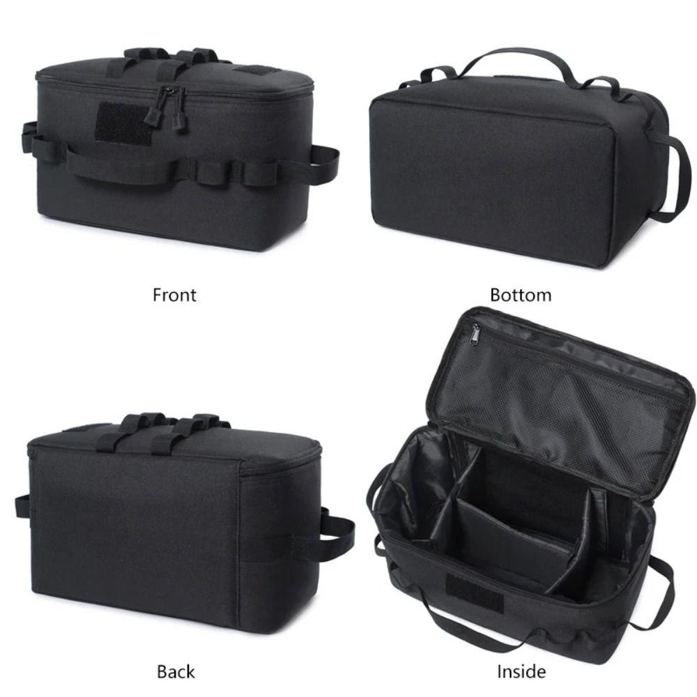 Secure and Convenient Cookware Storage Bag High-capacity Stove Canister Carry Bag Road Trip Travel