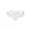 Hollow Out Geometric Spiral Bracelet Adjustable Arm Ring Exquisite Gold Jewelry  Arm Accessories
