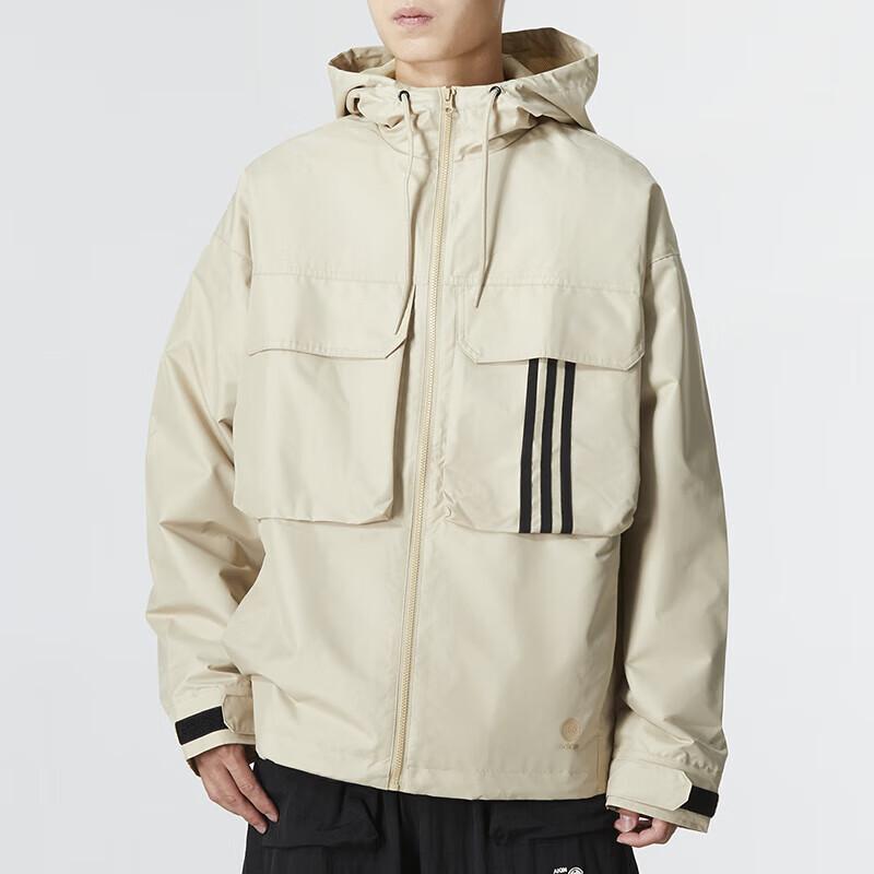 New Adidas Jackets Men Khaki HM3820