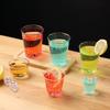30ml Disposable Drinking Cup 50ml Mini Transparent Plastic Cups Wedding Birthday Party Drink Cup Wine Glass 100ml High-temperature Resistant Water Cup