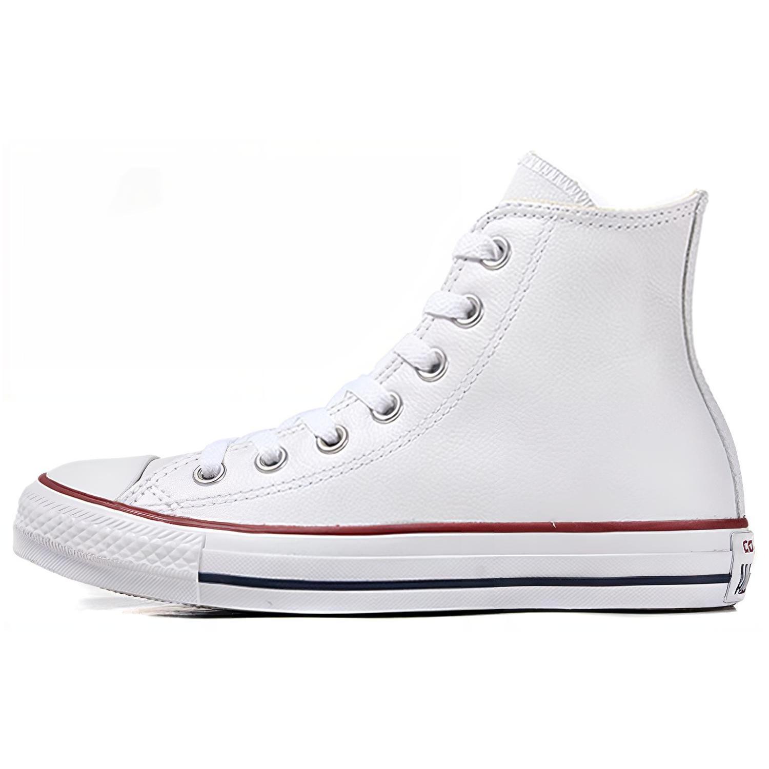 

Chuck Taylor All Star Converse Leather Hi White 35